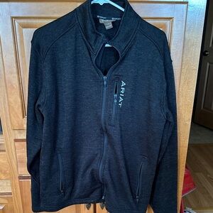 Ariat Charcoal Zip-Up Jacket